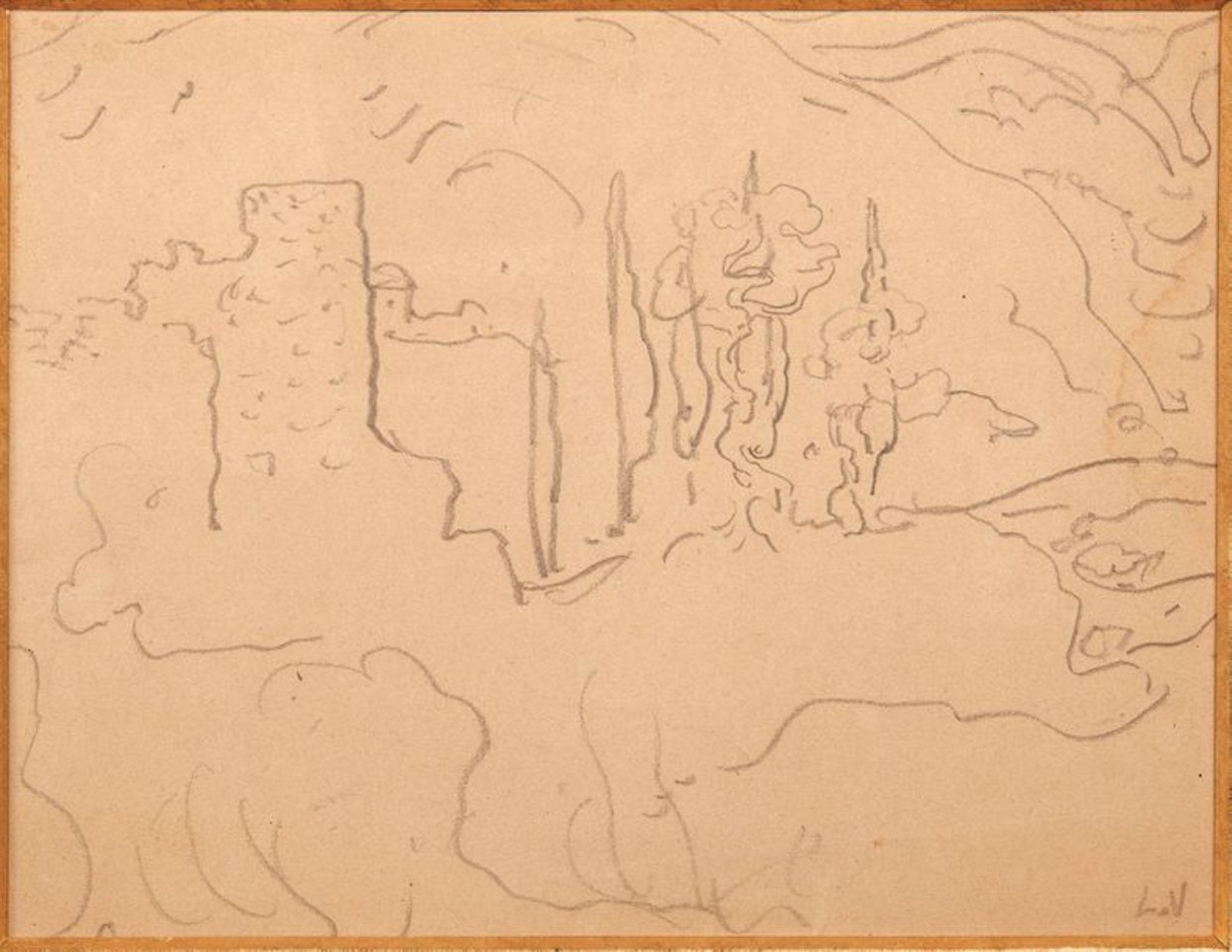 Spanish landscape by Louis Valtat