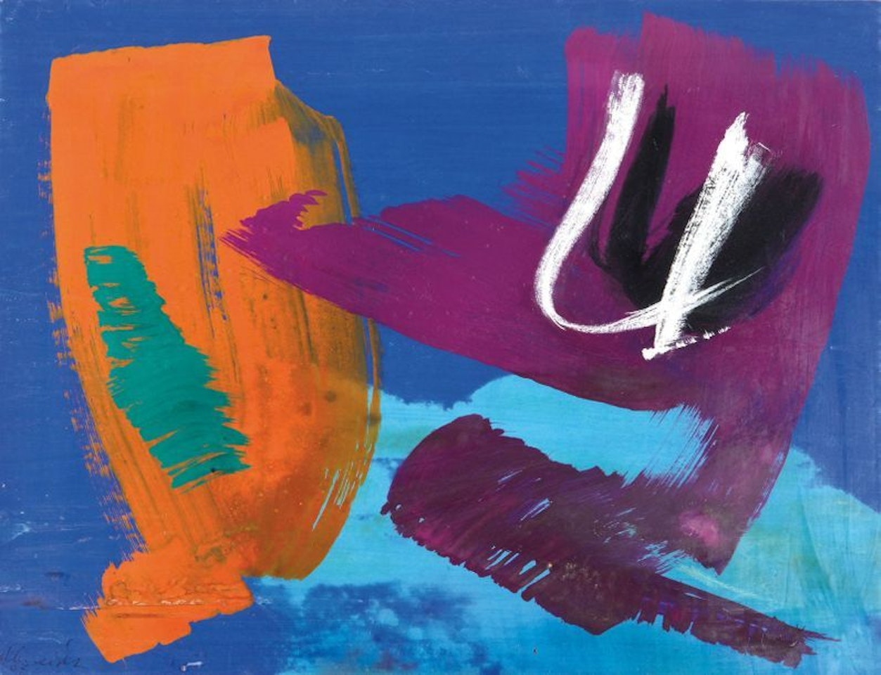 Abstract composition by Gerard Schneider