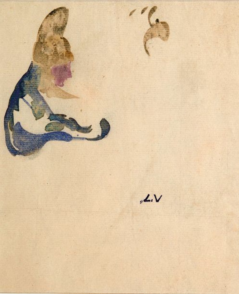 Study for a woman"s face by Louis Valtat