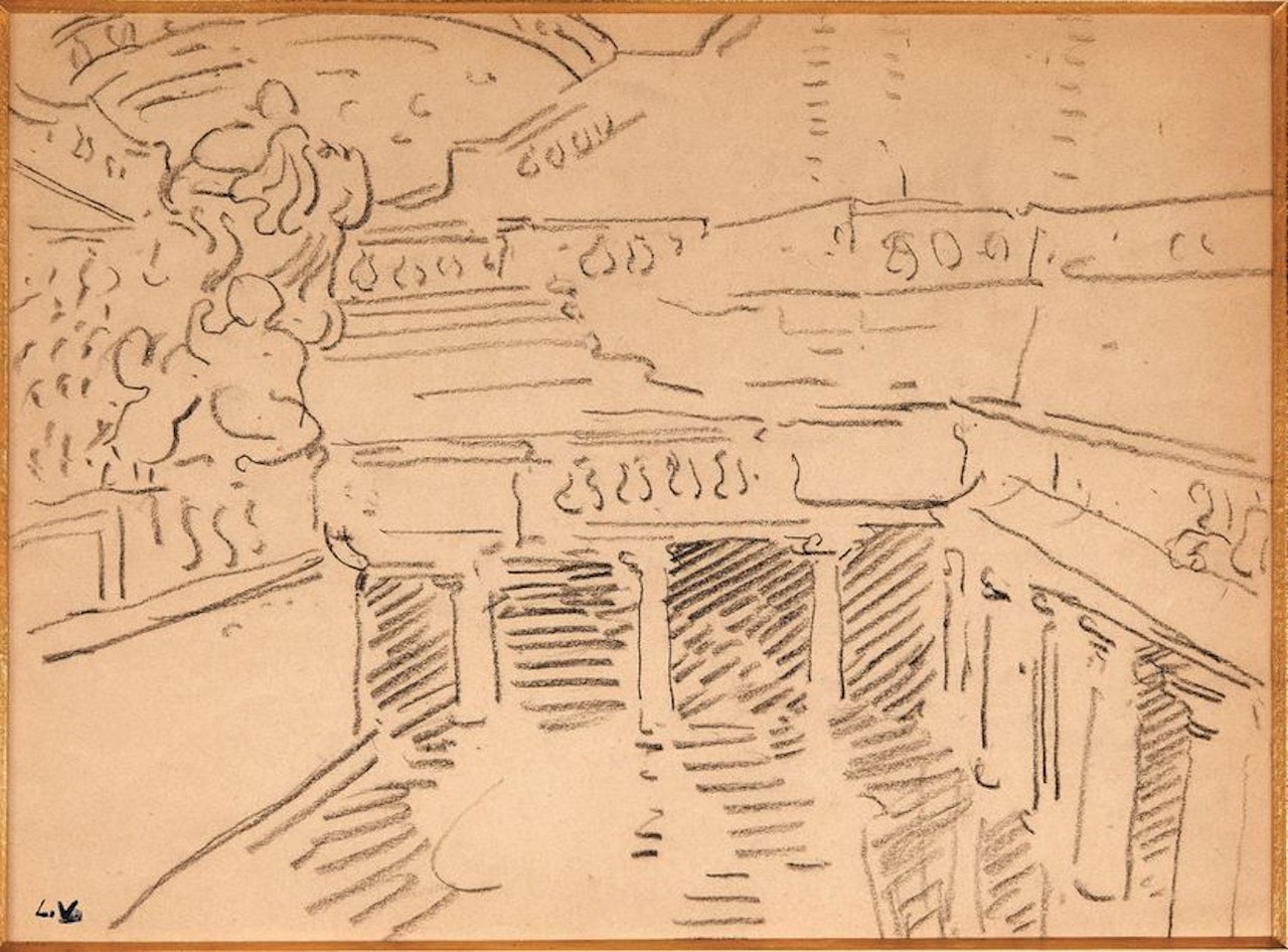 Colonnades by Louis Valtat