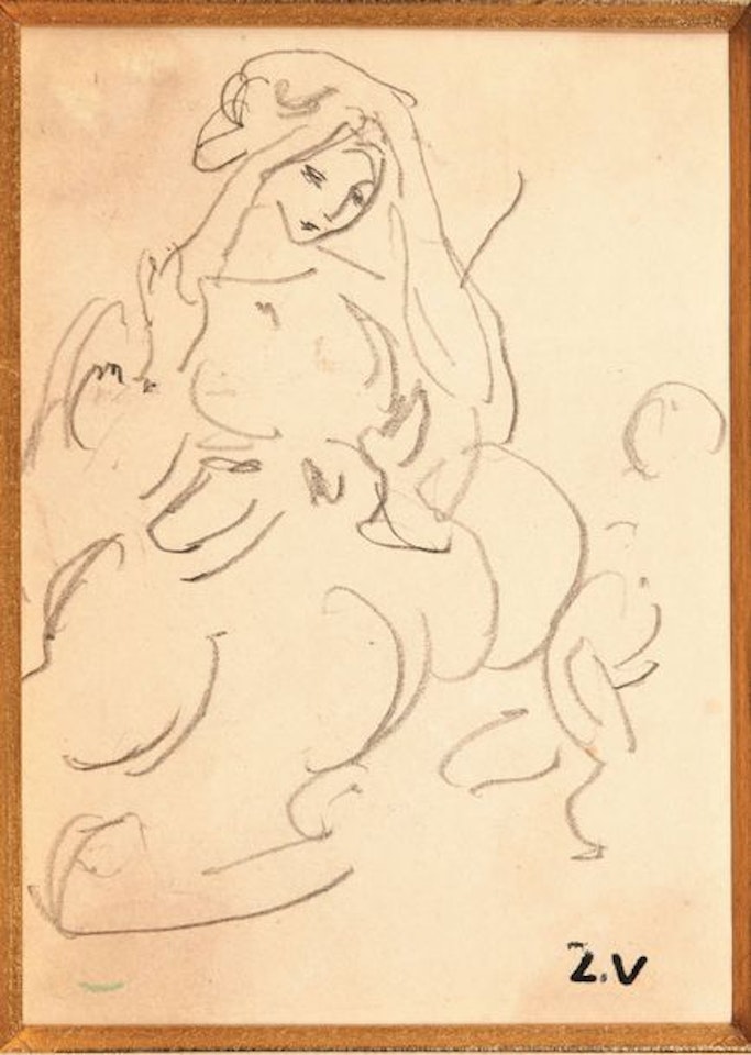 Woman and child by Louis Valtat