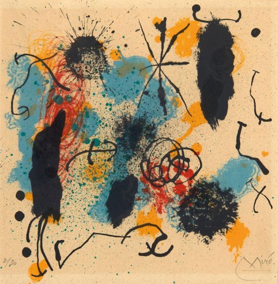 Composition by Joan Miró