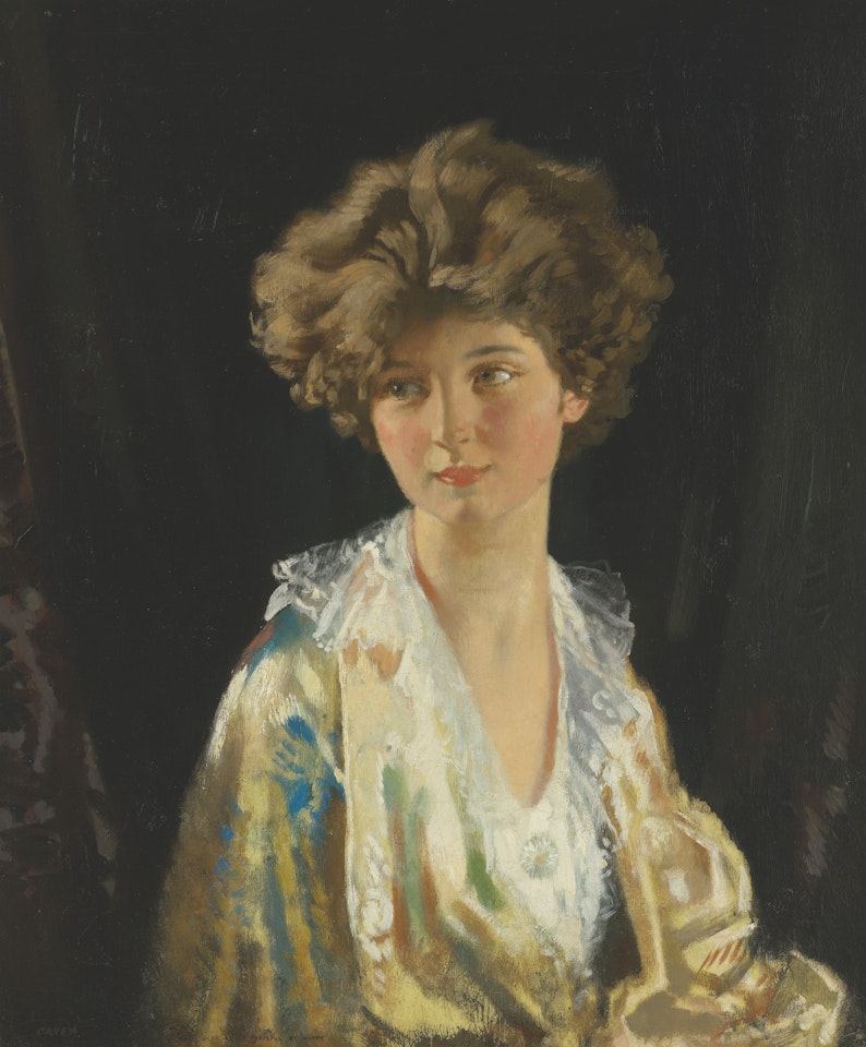 Portrait of Lady Evelyn Herbert by William Orpen