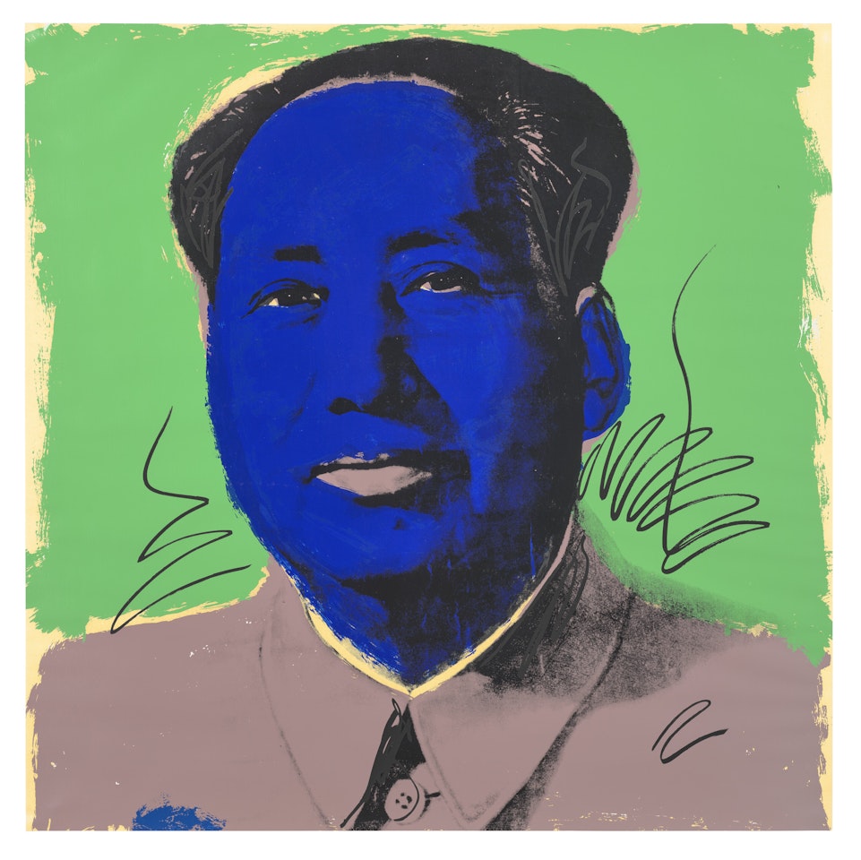 One print, from: Mao by Andy Warhol