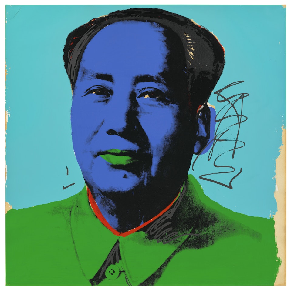 One print, from: Mao by Andy Warhol