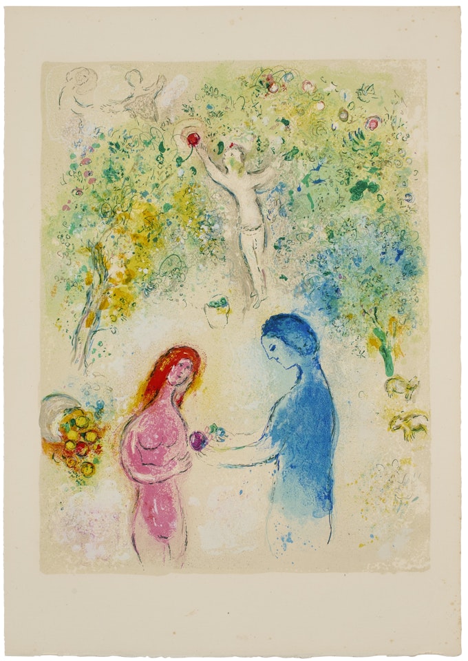 Frontispice, from: Daphnis et Chloé by Marc Chagall