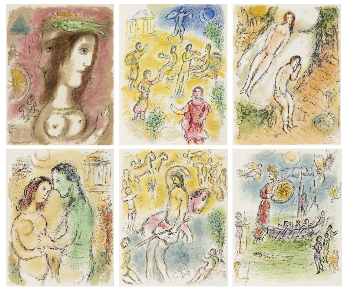 Homère: L"Odyssée by Marc Chagall