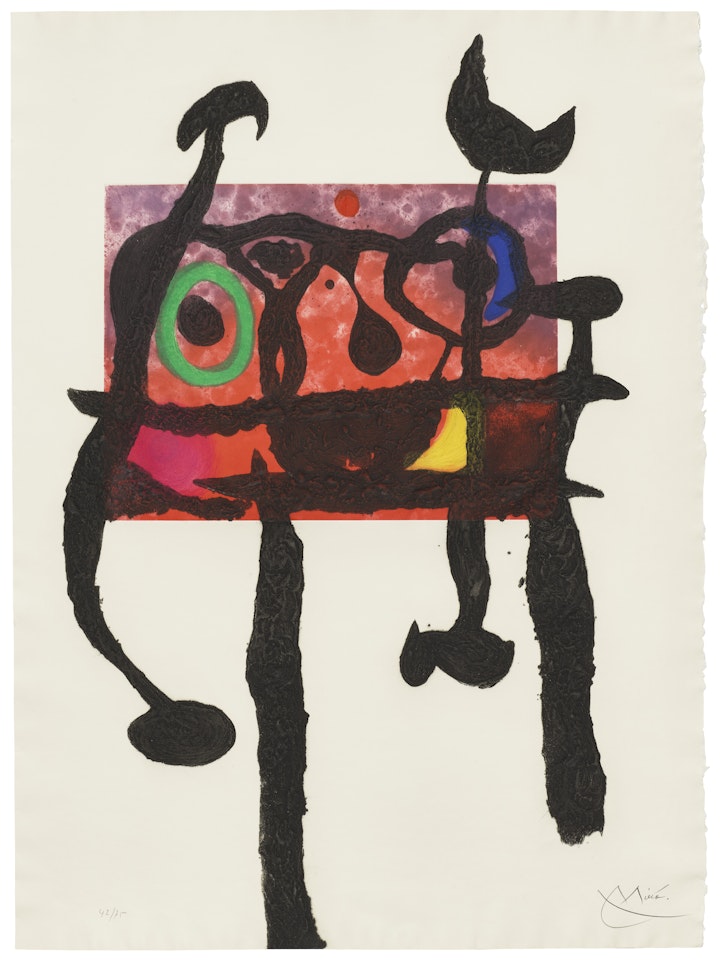 Le Samouraï by Joan Miró