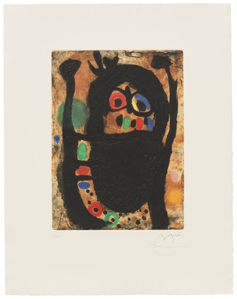 La femme aux bijoux by Joan Miró
