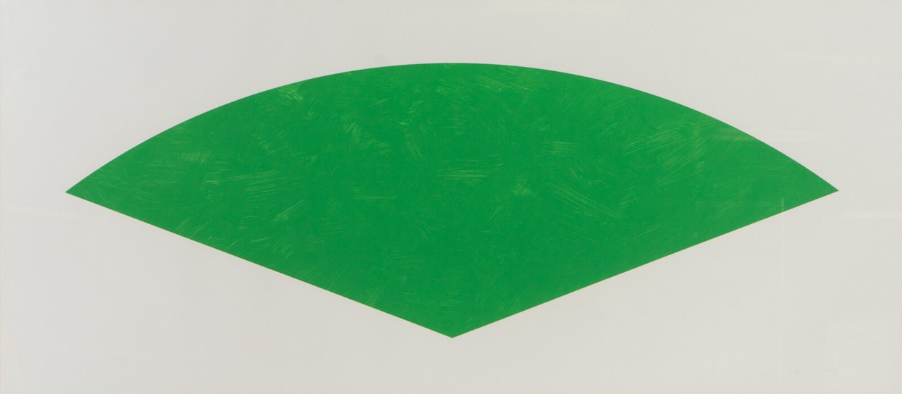 Green Curve by Ellsworth Kelly