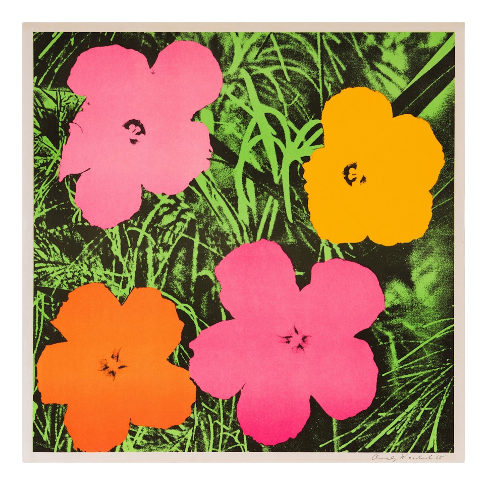 Flowers by Andy Warhol