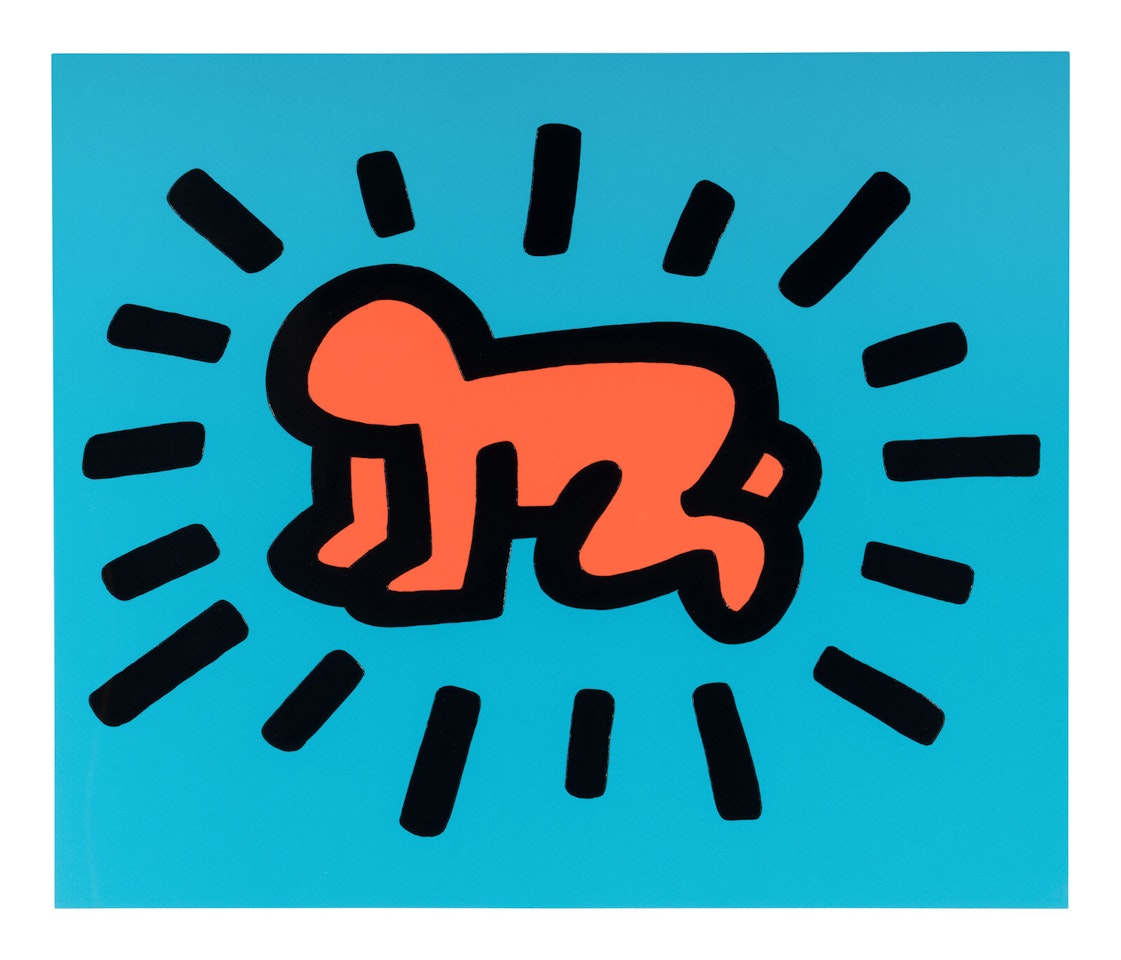 Radiant Baby (from Icons) by Keith Haring