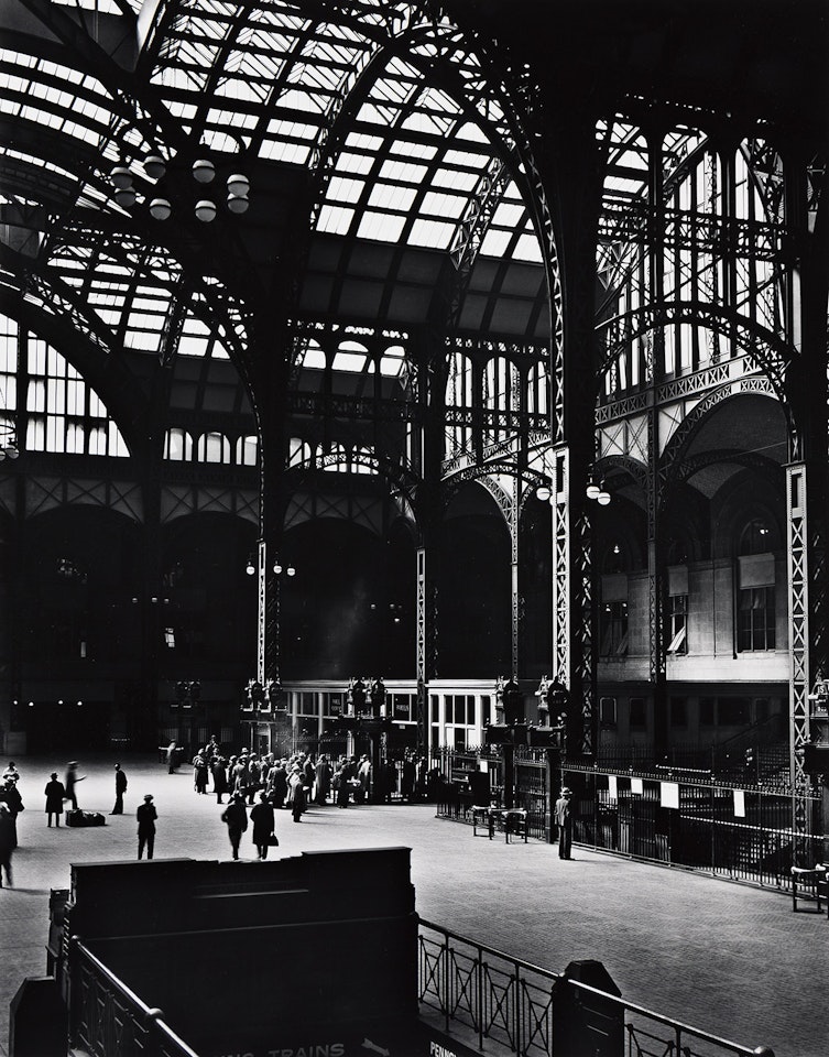Penn Station, Interior by Berenice Abbott