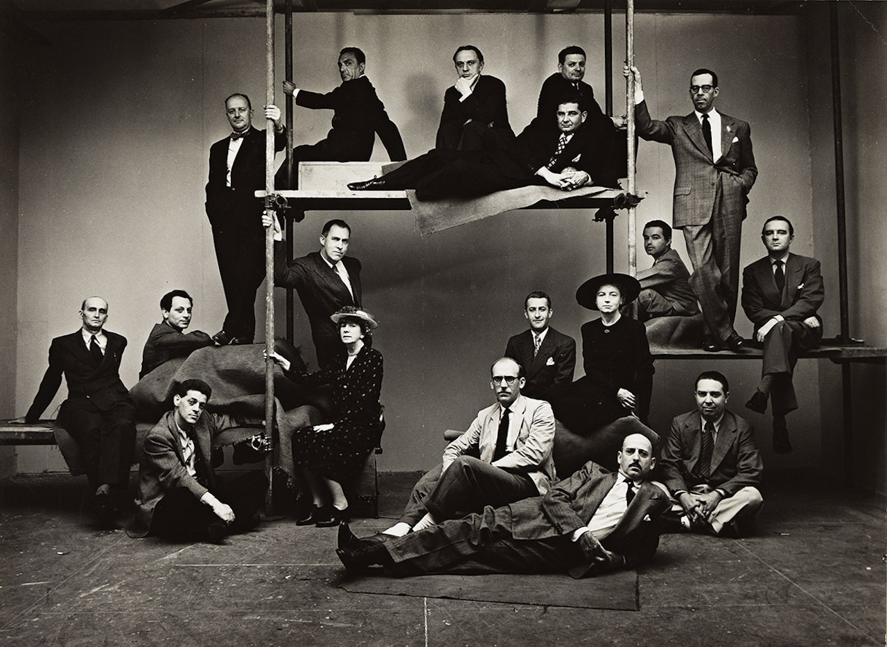 New York Cartoonists by Irving Penn