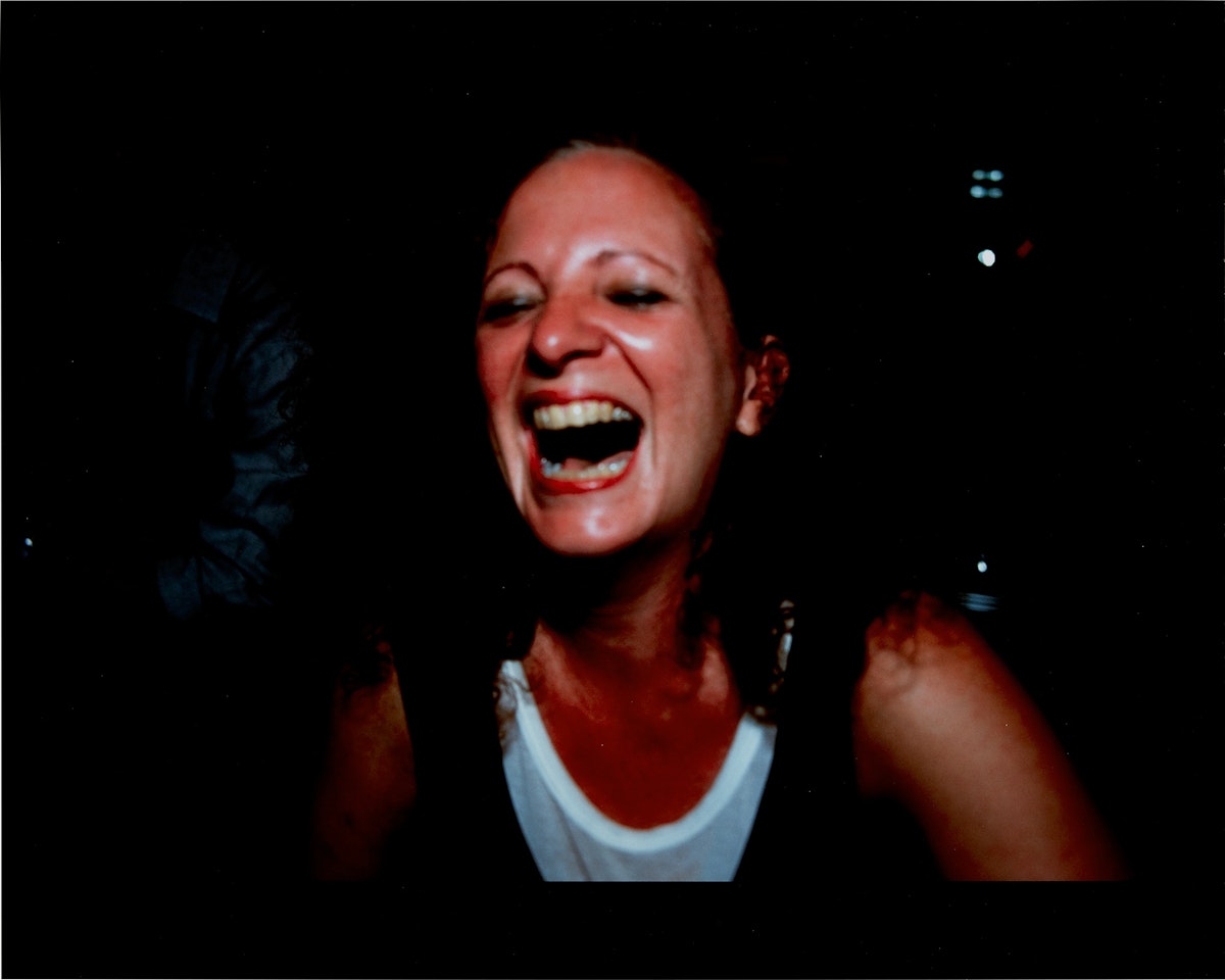 Self-Portrait Laughing, Paris by Nan Goldin