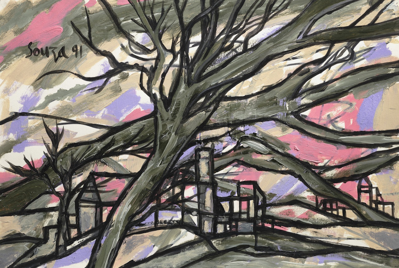 Old Trees by Francis Newton Souza