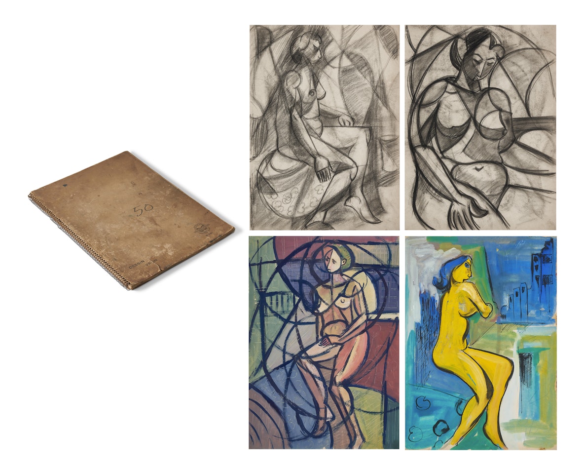 Untitled (Sketchbook) by Ram Kumar