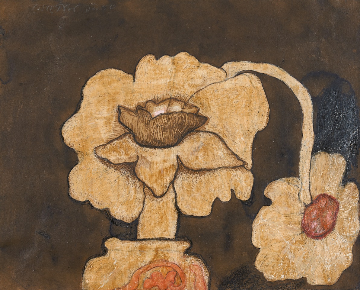 Untitled (Flowers) by Jogen Chowdhury