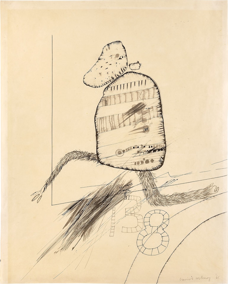 Hairy Legs by David Hockney