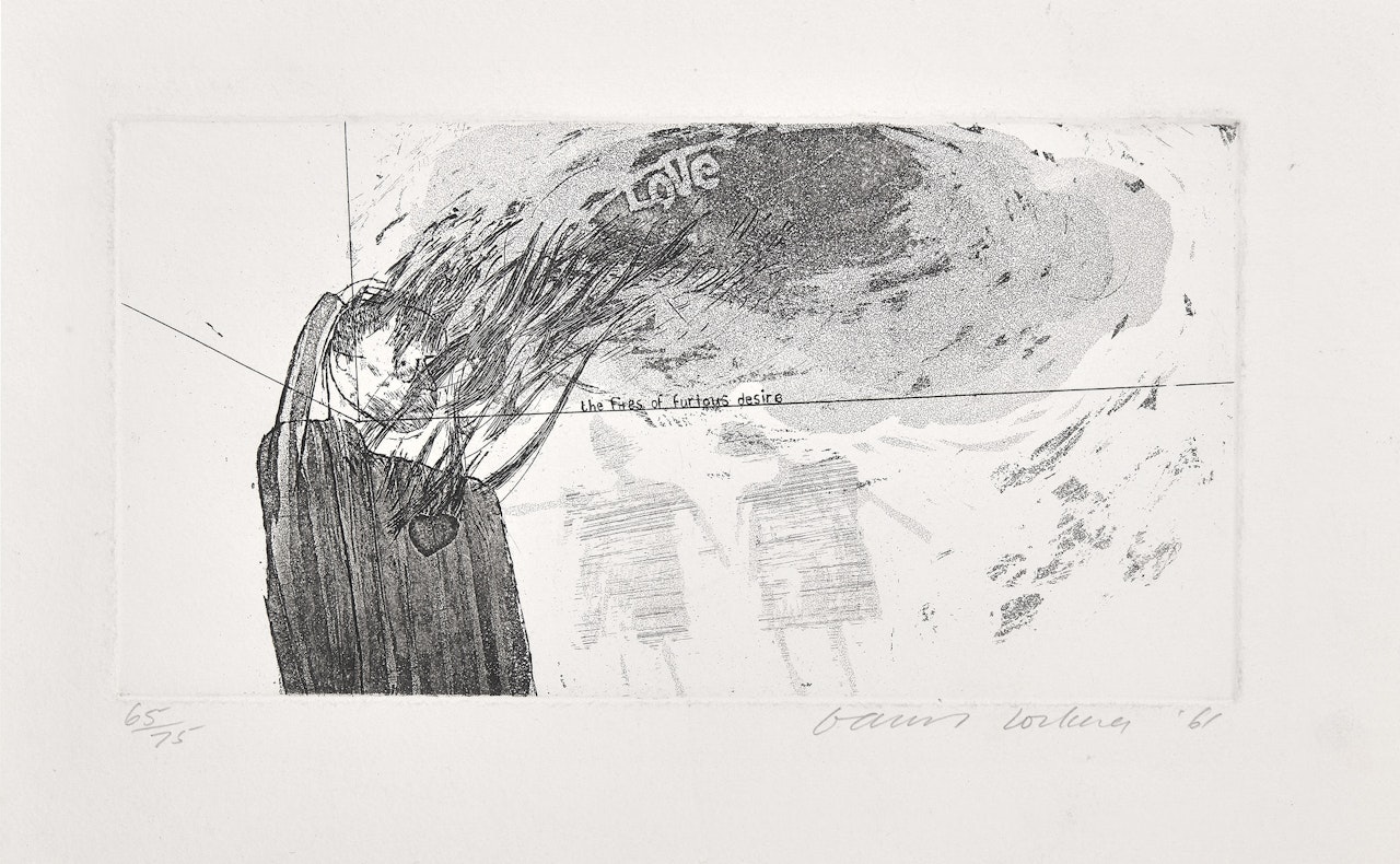 Fires of Furious Desire (S.A.C. 5, M.C.A.T. 5) by David Hockney