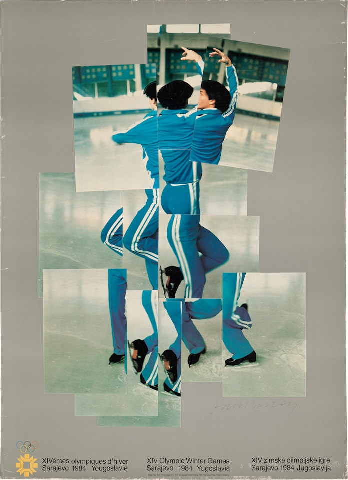 XIV Olympic Winter Games, Sarajevo (B. 135) by David Hockney