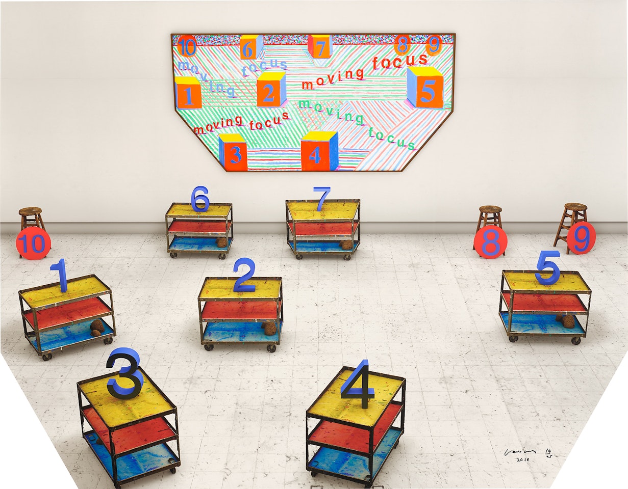Focus Moving by David Hockney
