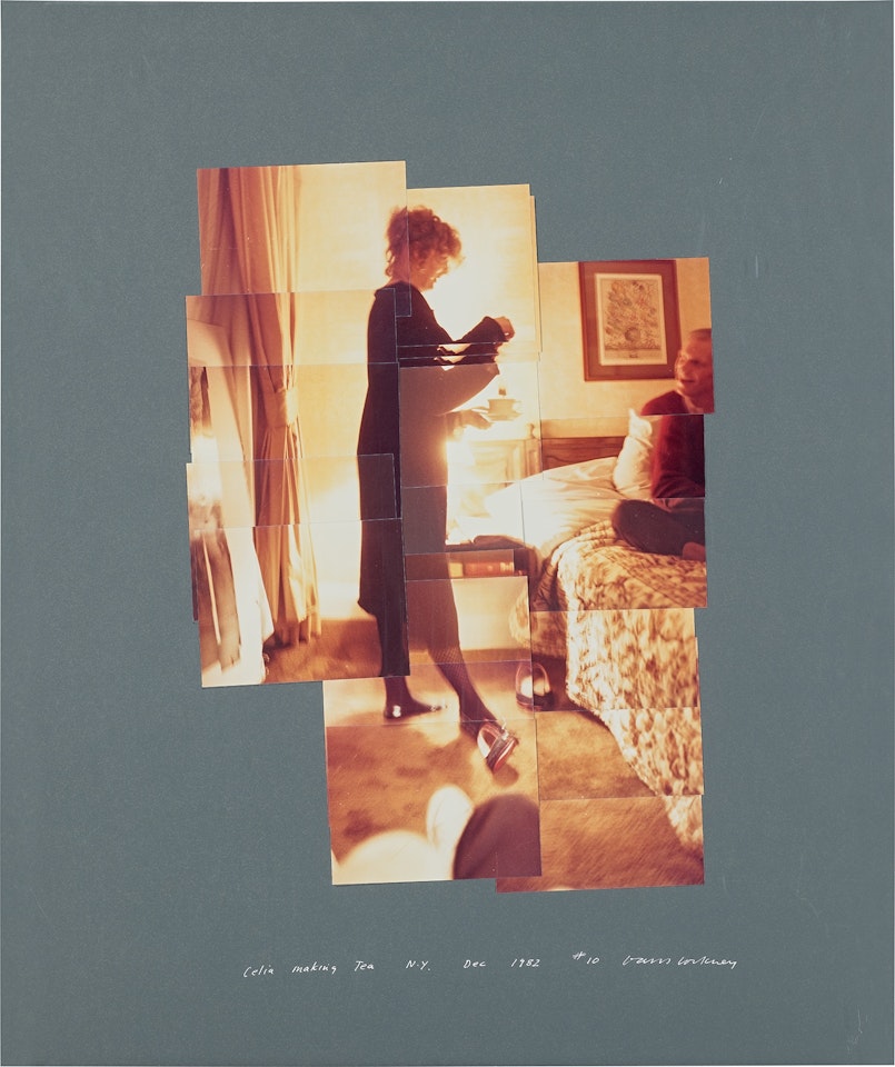 Celia Making Tea by David Hockney
