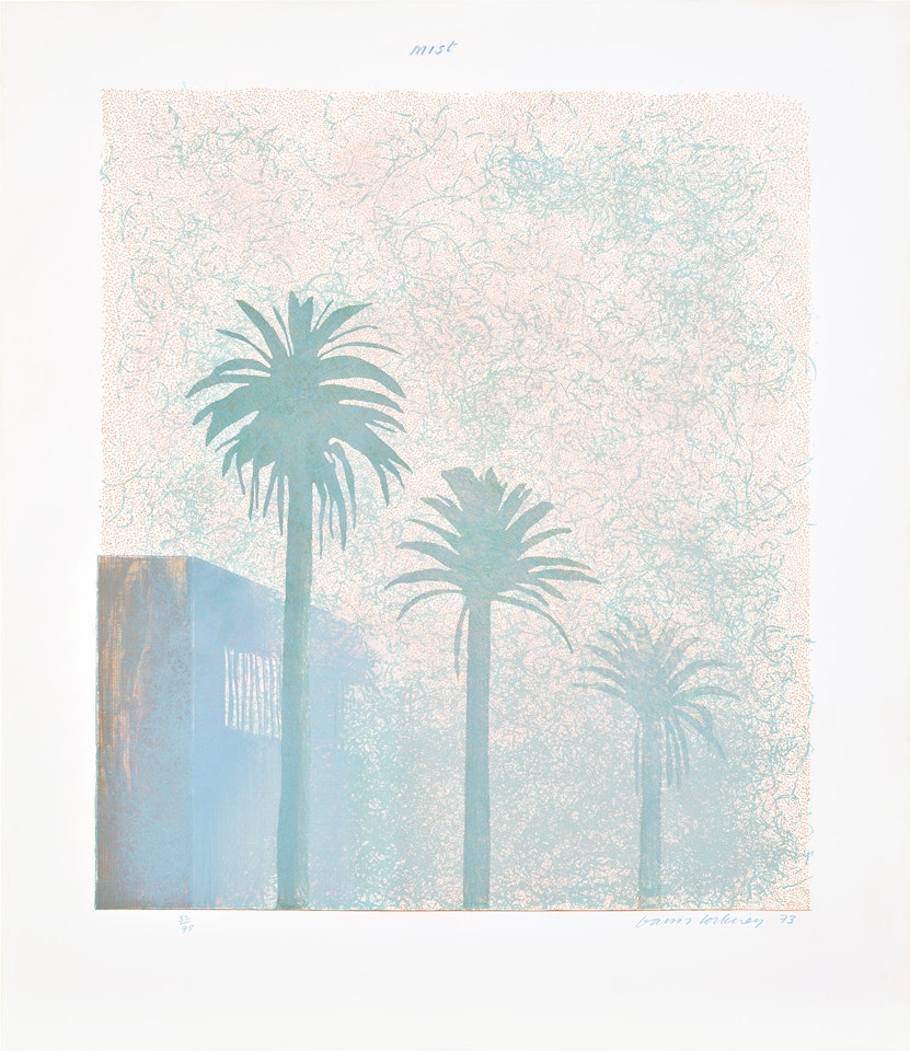 Mist, from Weather Series (G. 442, S.A.C. 138, M.C.A.T. 129) by David Hockney