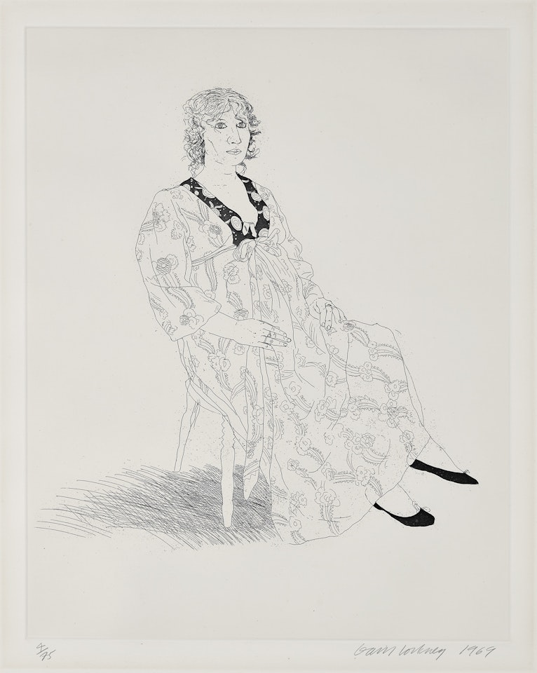 Celia (S.A.C. 109, M.C.A.T. 106) by David Hockney