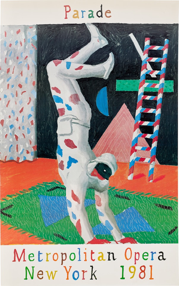 The Parade Poster (B. 102) by David Hockney