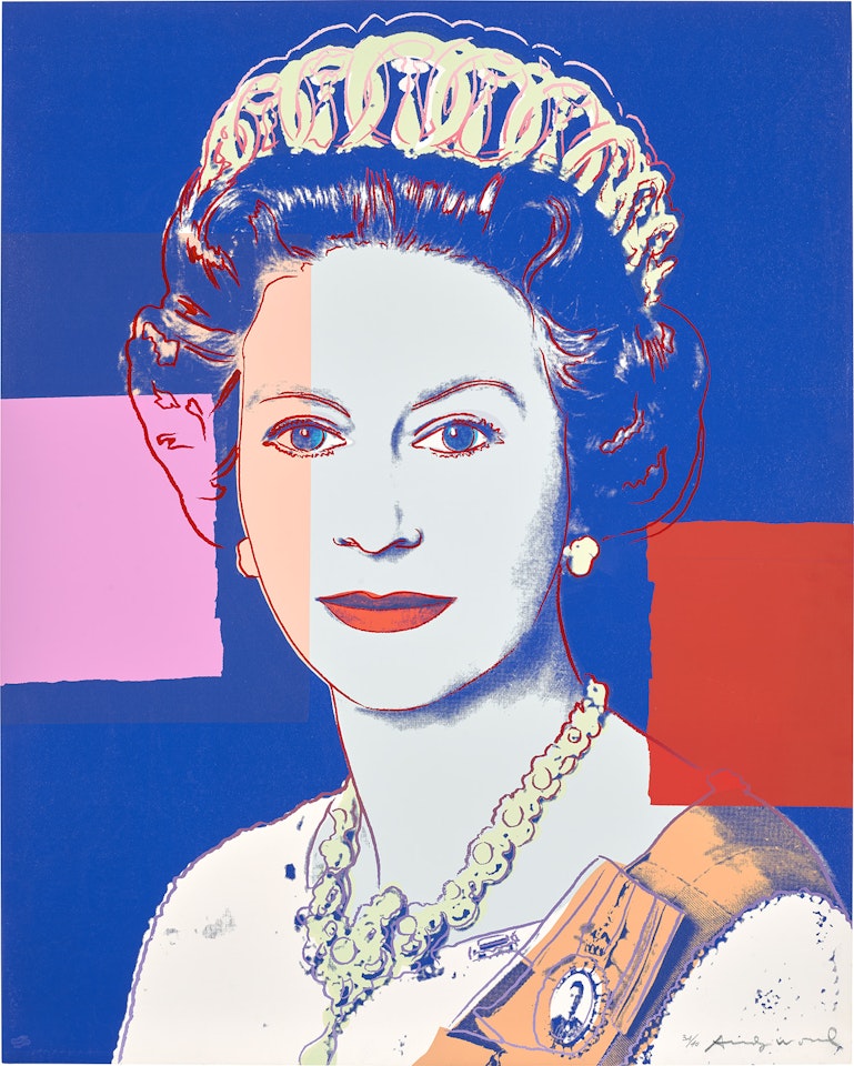 Queen Elizabeth II of the United Kingdom, from Reigning Queens (F. & S. 337) by Andy Warhol