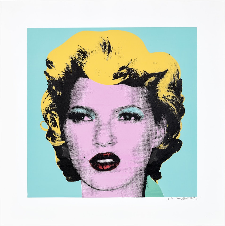 Kate Moss: Original Colourway by Banksy