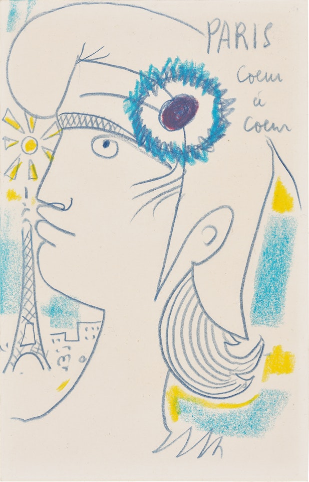 Paris cœur à cœur (Paris Heart to Heart) by Jean Cocteau
