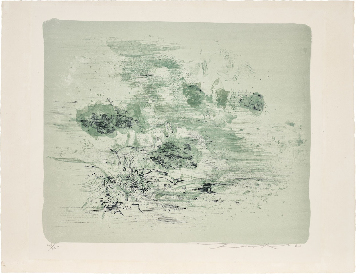 Untitled (Å. 125) by Zao Wou-Ki