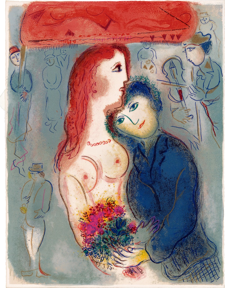 Le cirque (The Circus): plate 5 (M. 494, see C. Bks. 68) by Marc Chagall