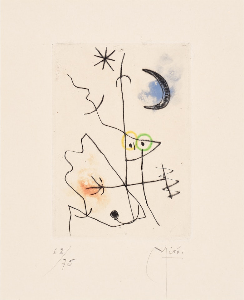 Le grillon (The Cricket) (D. 152) by Joan Miró