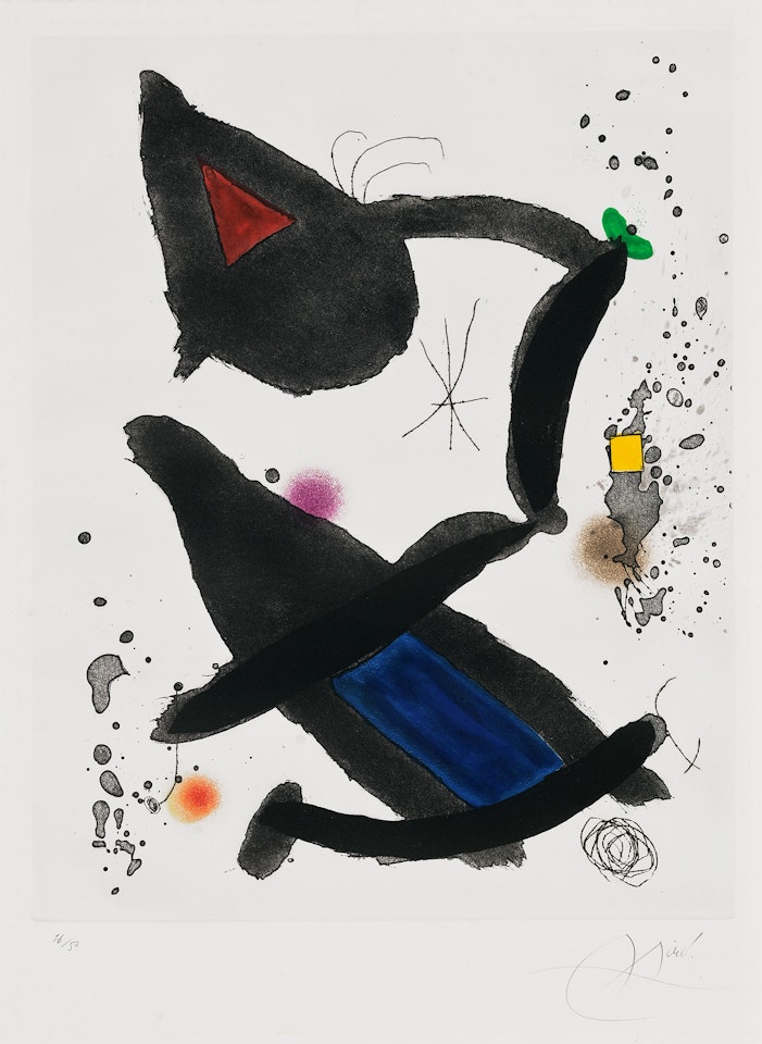 Le roi David (King David) (D. 555) by Joan Miró