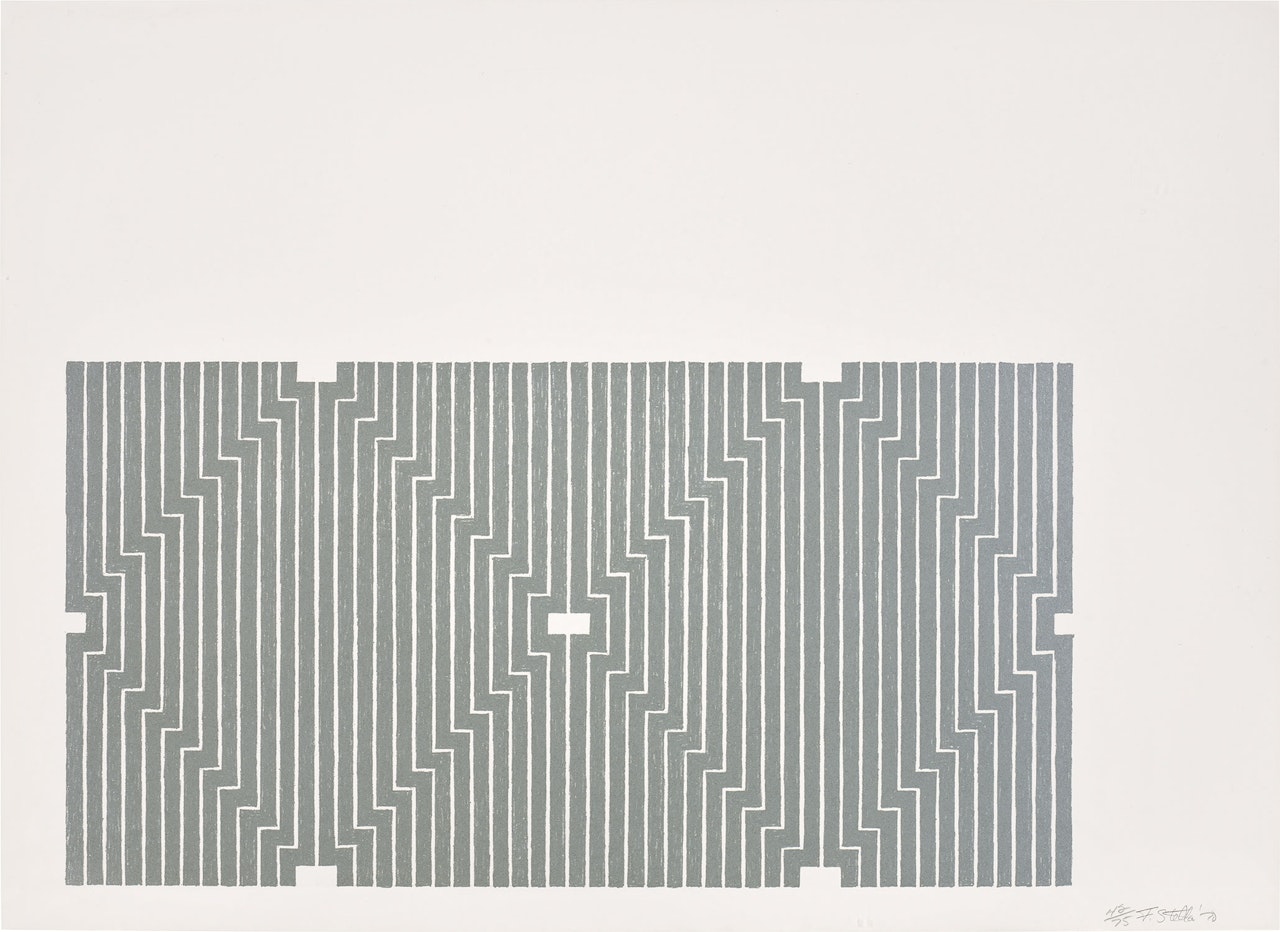 Casa Cornu, from Aluminum Series (G. 218, A. & K. 35) by Frank Stella