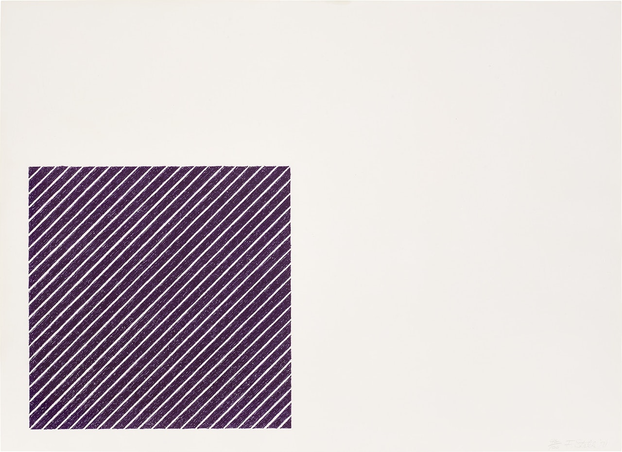 Sabine Pass, from Benjamin Moore Series (G. 300, A. & K. 61) by Frank Stella
