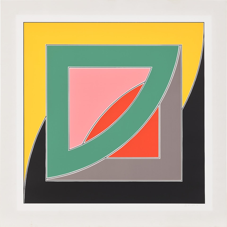 Referendum "70 (G. 229, A. & K. 49) by Frank Stella