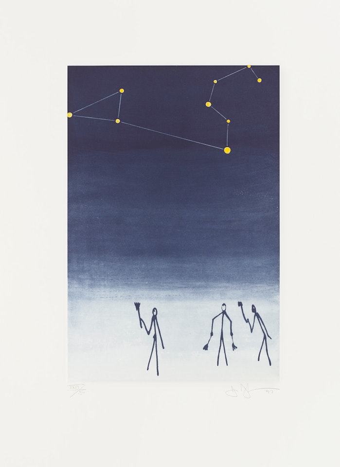 Leo, from Leo Castelli 90th Birthday by Jasper Johns