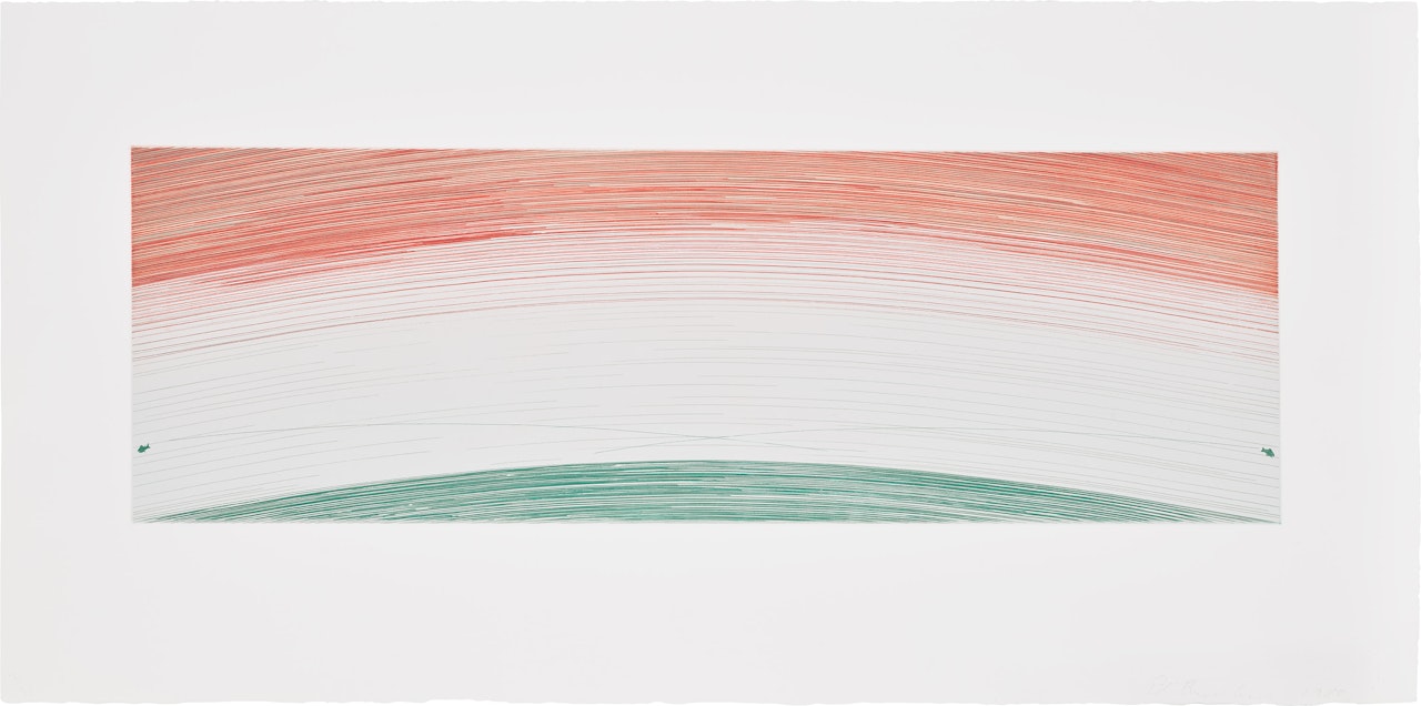 Two Jumping Fish (E. 114) by Ed Ruscha