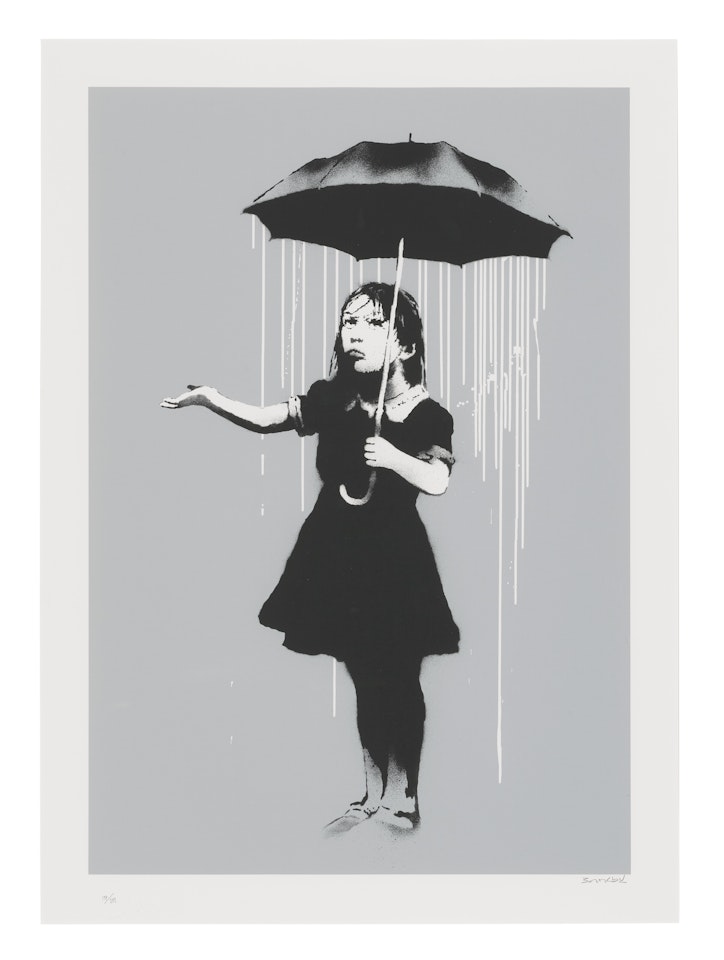 NOLA (White) by Banksy