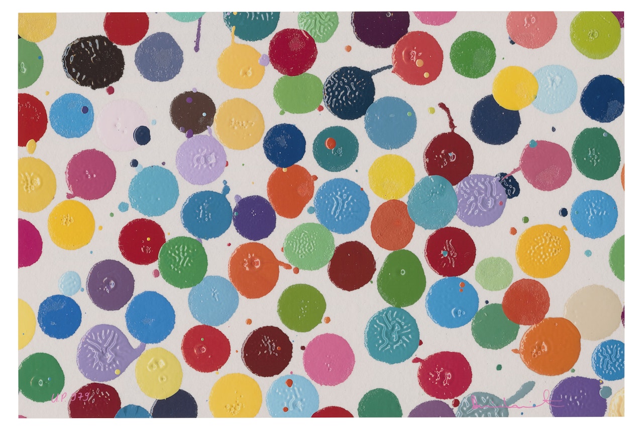 The Currency Unique Print (H11) by Damien Hirst