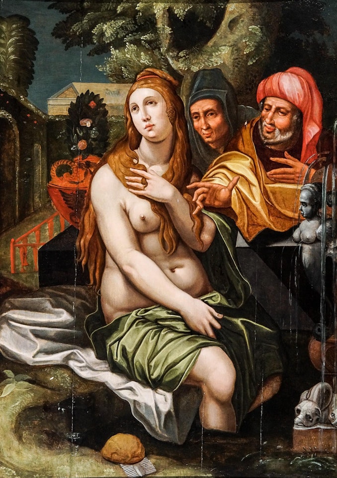 Susanna and the Elders by Flemish School