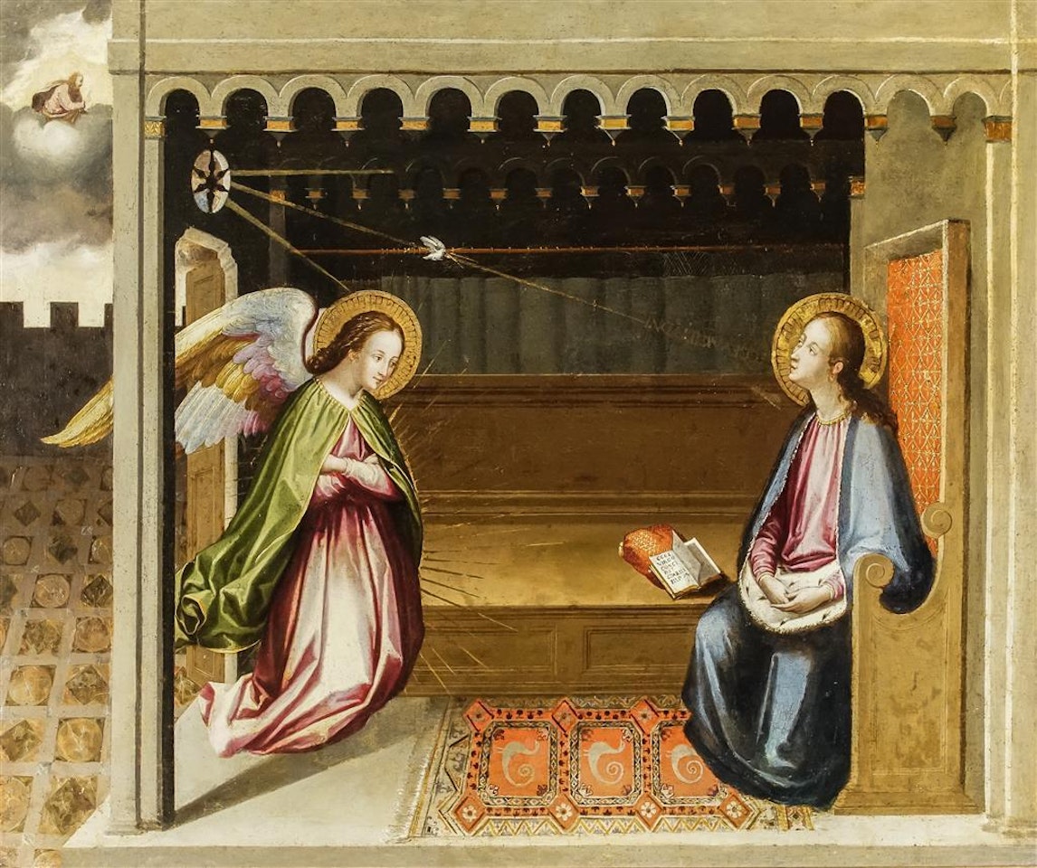 Annunciation by Italian School
