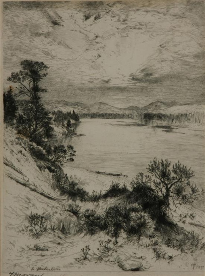 The Yellowstone River by Thomas Moran
