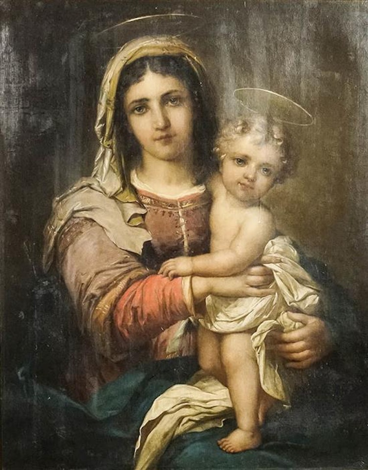 Madonna and Child by Hans Zatzka