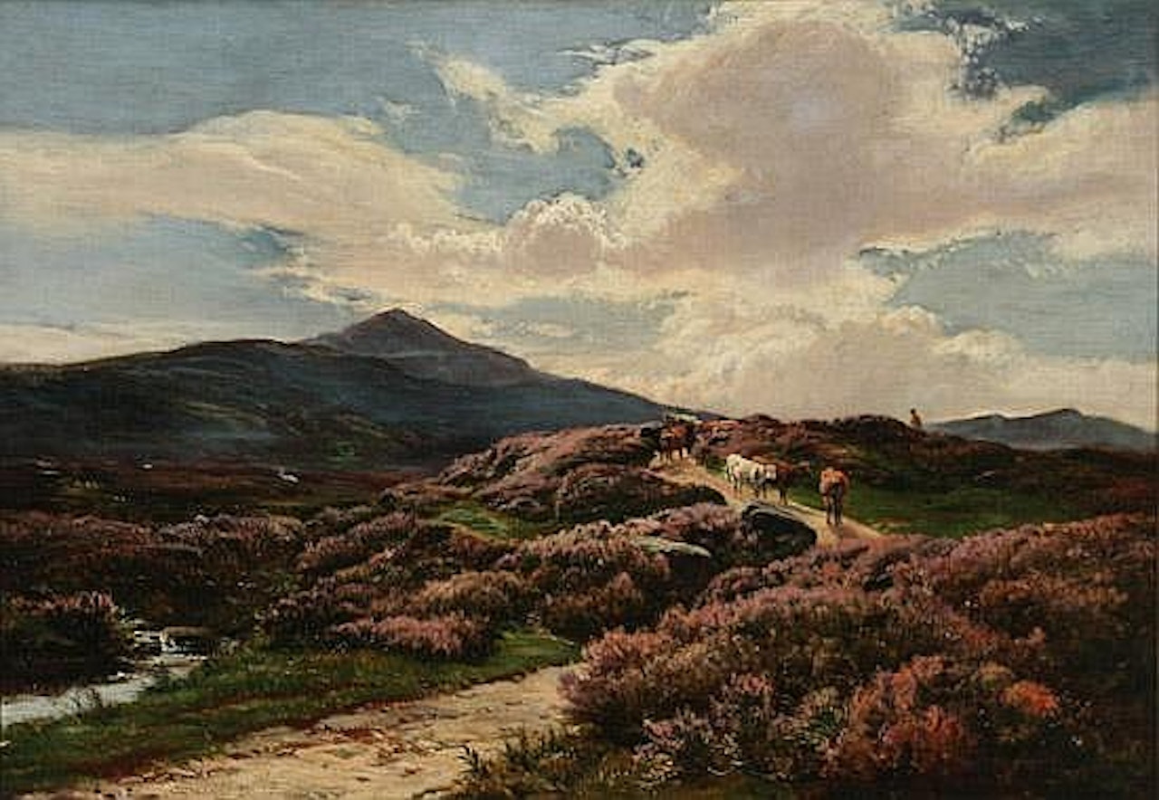 On the Perthshire Moors by Sidney Richard Percy