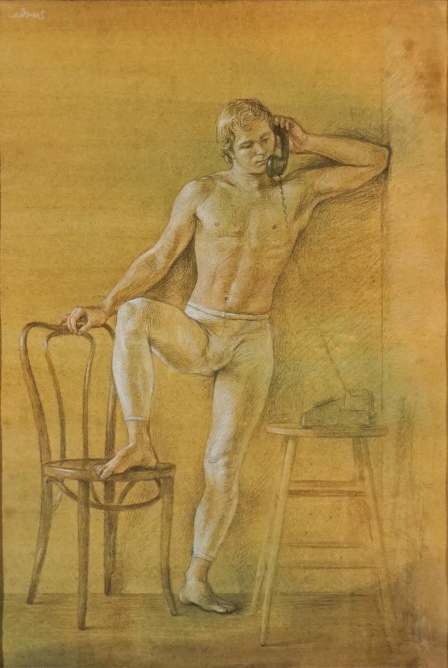 Dancer at the Phone by Paul Cadmus